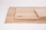 Solid wood edge glued panel Оak Rustic 20mm, full lamella, customized DIY